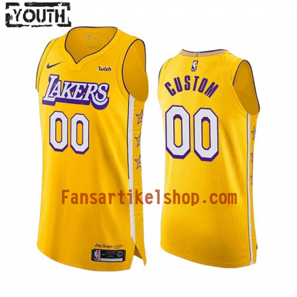 NBA Los Angeles Lakers Trikot Benutzerdefinierte Nike 2019-2020 City Edition Swingman - Kinder NBA Los Angeles Lakers Trikot Benutzerdefinierte Nike 2019-2020 City Edition Swingman - Kinder